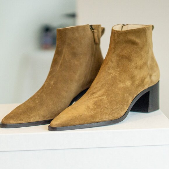 New Boots - Luxury Cognac Suede - Picture 4 of 6